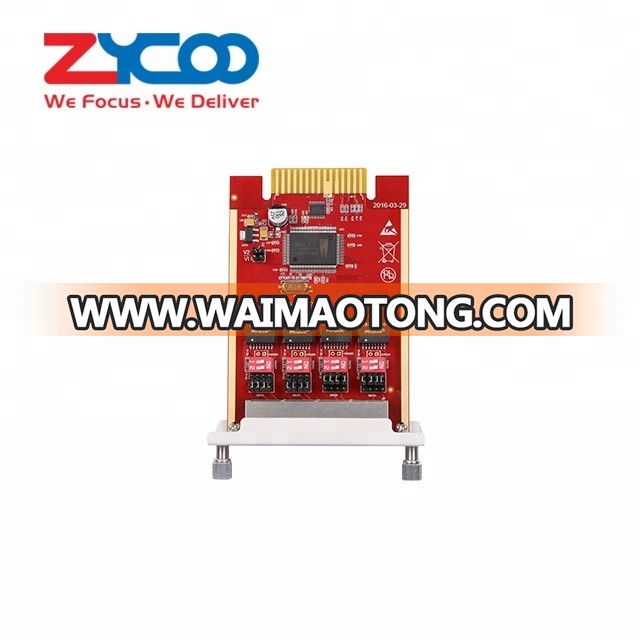 Zycoo isdn to pstn converter voip module 4 bri port pci card